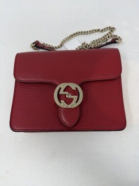Gucci Interlocking Chain Shoulder Bag